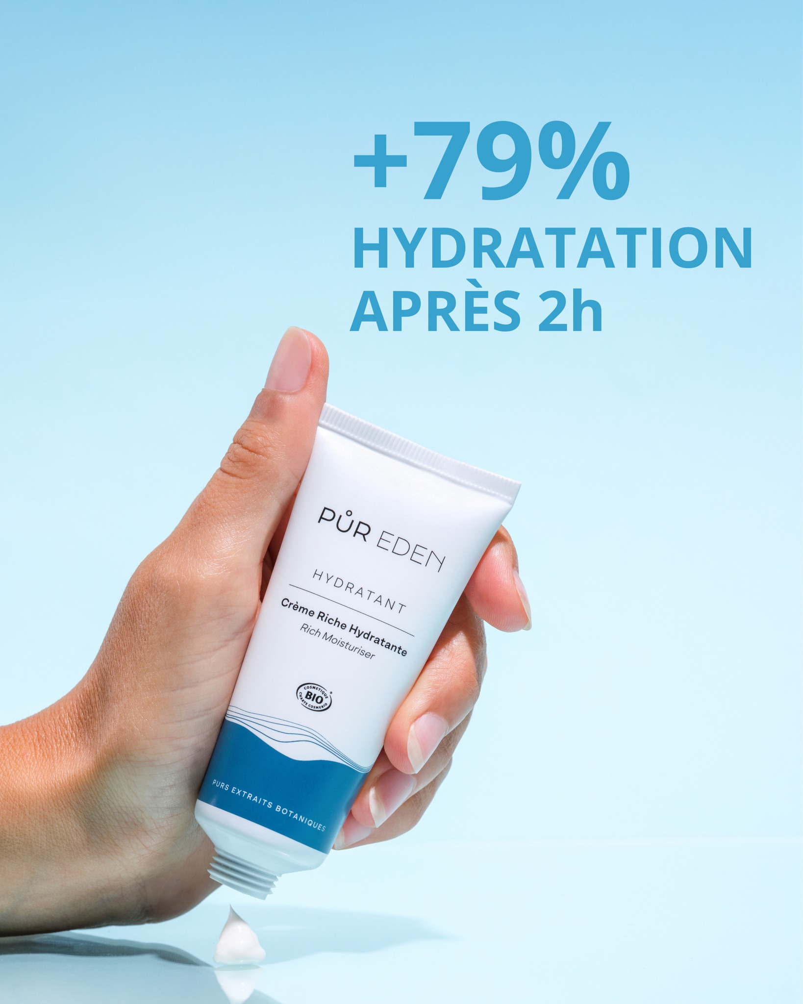 Pour une hydratation intense en un temps record : +79% dès 2h 💧
Pour répondre aux besoins des peaux les plus exigeantes, PUR EDEN a développé une formule experte à l'efficacité cliniquement prouvée. En seulement 2 heures, le taux d'hydratation de votre peau augmente de +79%, offrant un soulagement immédiat et durable.
Sa texture onctueuse fusionne avec la peau pour la réconforter et la repulper sans laisser de film gras. C’est le soin haute performance conçu pour redonner souplesse et confort absolu aux peaux assoitées en quête de confort.
👉 Redonnez de la vitalité à votre peau : lien en bio.
Test clinique, mesure instrumentale sur 12 volontaires
#PUREDEN #ExpertiseClinique #HydratationIntense #SoinVisage #Bio #PeauSeche #PerformanceNaturelle