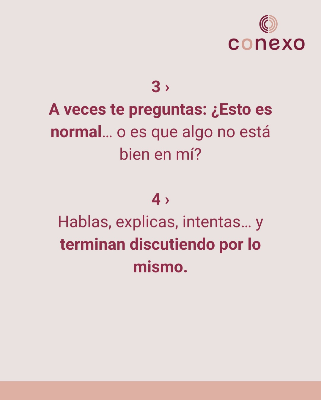 ¿Tienes dudas sobre cómo podemos ayudarte?Escríbenos por WhatsApp, a través del link en la bio, y empezaremos con el proceso terapéutico.#ConexoSexualidadyPareja #TerapiaDePareja #RelacionesSanas