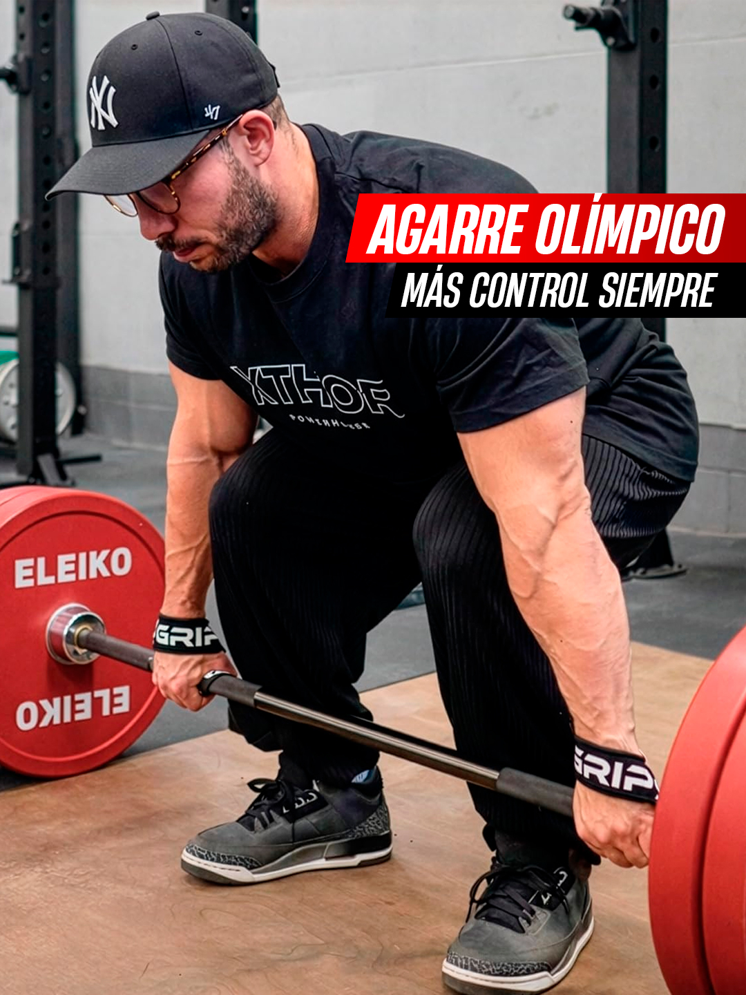 🏋️♂️ Cuando la barra exige más, tu agarre tiene q…