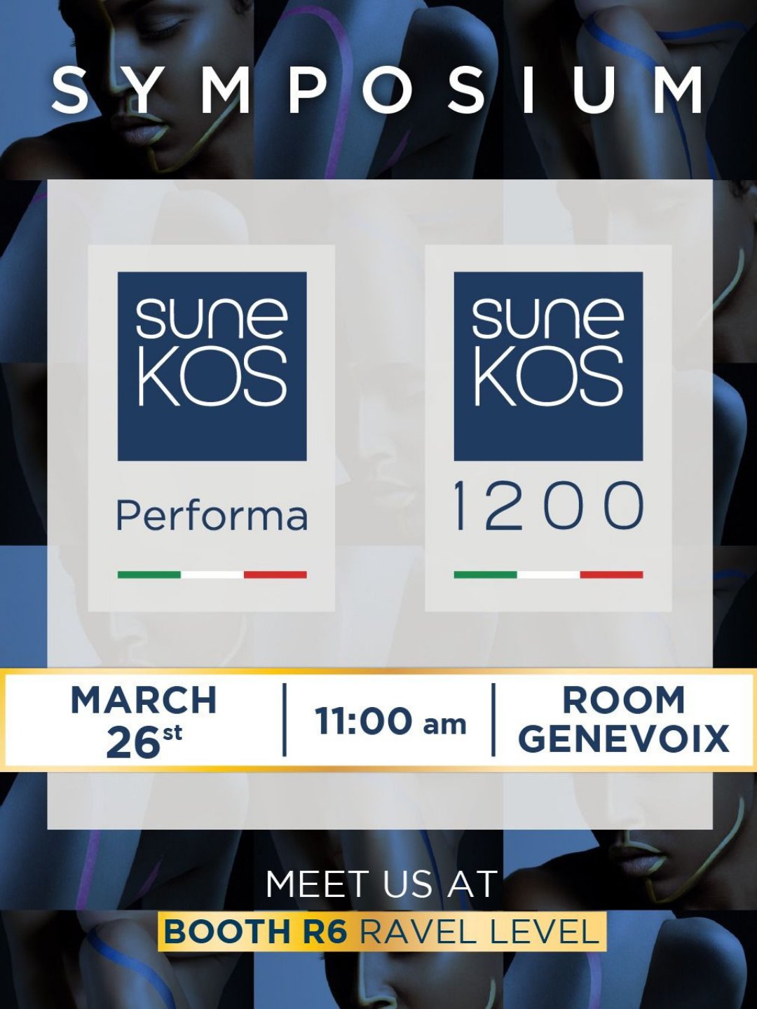 ¡Solo quedan unos días para el AMWC 2026 en Montecarlo!
Como distribuidores oficiales de Sunekos en España, nos complace informar que estarán presentes en el 𝗔𝗠𝗪𝗖 𝟮𝟰𝘁𝗵 𝗪𝗼𝗿𝗹𝗱 𝗖𝗼𝗻𝗴𝗿𝗲𝘀𝘀 𝟮𝟬𝟮𝟲 (Montecarlo).
Organizando dos simposios patrocinados:
📍 BOOTH R6 | RAVEL LEVEL
Asiste a sus dos simposios exclusivos para profesionales de la medicina estética:
🗓️ 26 de marzo – 11:00h
📌 Sala Genevoix
Mejora de los resultados con Sunekos Performa y Sunekos 1200 – Dr. Marko Mance
🗓️ 27 de marzo – 17:30h
📌 Sala Genevoix
Corrección regenerativa con Sunekos Cell 15 y Sunekos Body – Dr. Andreea Boca
Contenido dirigido exclusivamente a profesionales sanitarios.
⚠️ Últimos días para organizar tu agenda. Estaremos encantados de conocerte durante el congreso y te invitamos a participar en nuestras sesiones.
#AMWC2026 #SunekosInticare #EvidenciaClínica #medicinaestética