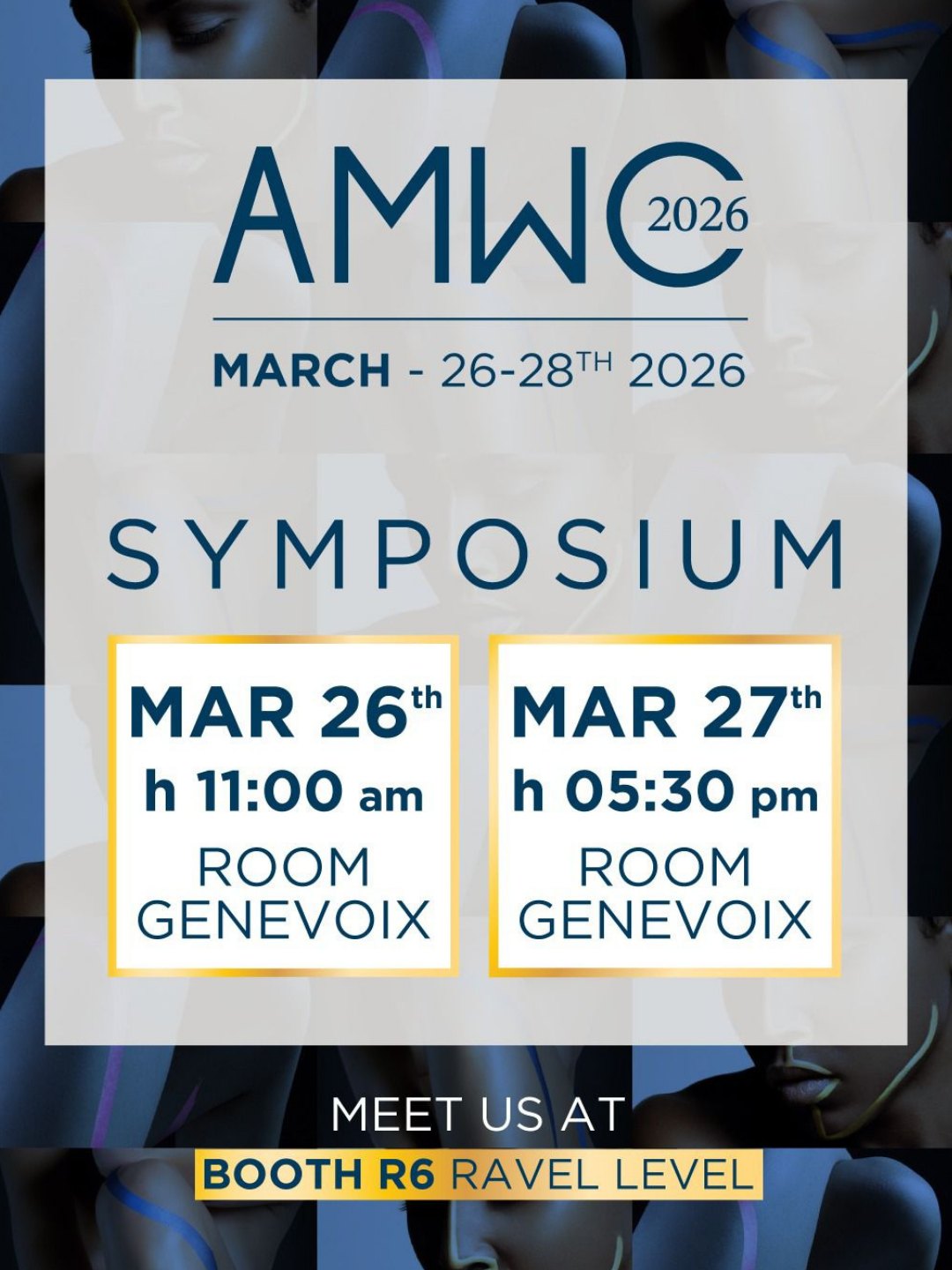 ¡Solo quedan unos días para el AMWC 2026 en Montecarlo!
Como distribuidores oficiales de Sunekos en España, nos complace informar que estarán presentes en el 𝗔𝗠𝗪𝗖 𝟮𝟰𝘁𝗵 𝗪𝗼𝗿𝗹𝗱 𝗖𝗼𝗻𝗴𝗿𝗲𝘀𝘀 𝟮𝟬𝟮𝟲 (Montecarlo).
Organizando dos simposios patrocinados:
📍 BOOTH R6 | RAVEL LEVEL
Asiste a sus dos simposios exclusivos para profesionales de la medicina estética:
🗓️ 26 de marzo – 11:00h
📌 Sala Genevoix
Mejora de los resultados con Sunekos Performa y Sunekos 1200 – Dr. Marko Mance
🗓️ 27 de marzo – 17:30h
📌 Sala Genevoix
Corrección regenerativa con Sunekos Cell 15 y Sunekos Body – Dr. Andreea Boca
Contenido dirigido exclusivamente a profesionales sanitarios.
⚠️ Últimos días para organizar tu agenda. Estaremos encantados de conocerte durante el congreso y te invitamos a participar en nuestras sesiones.
#AMWC2026 #SunekosInticare #EvidenciaClínica #medicinaestética