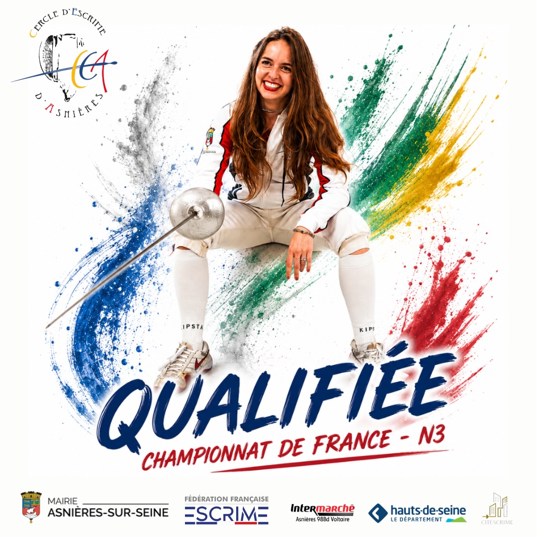 🏅🇫🇷 Qualification au Championnat de France N3 !
