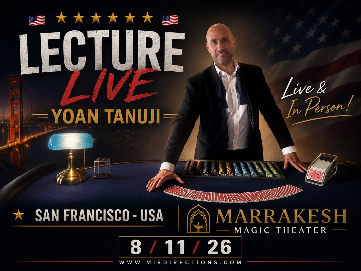#Conference San Francisco
Book Now @misdirectionsmagic
#magic #mentalism #lecture #booknow