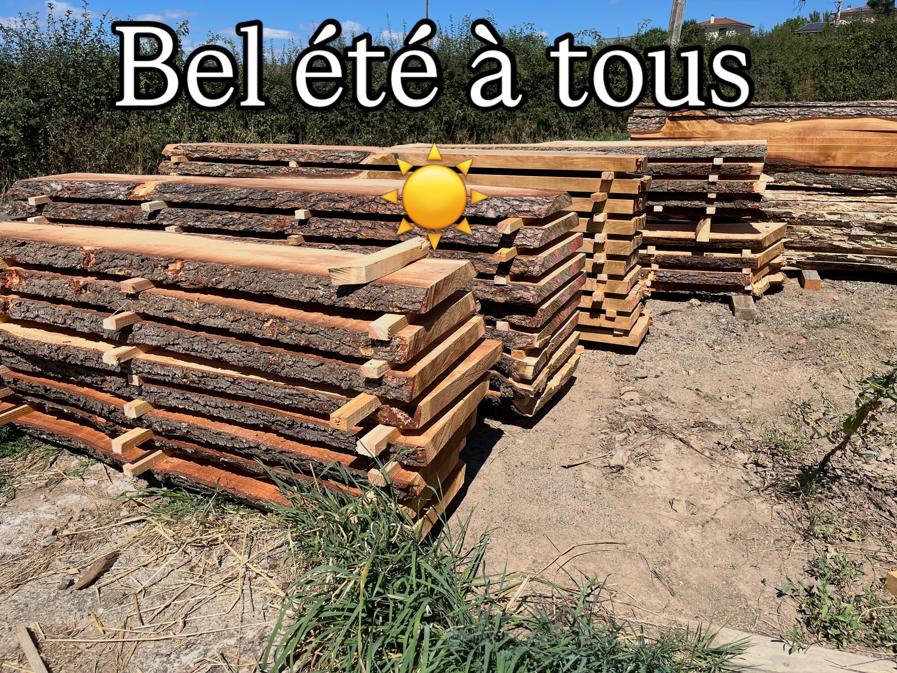 À très vite, un bel été à tous et la suite sur la prochaine news. Des petits changements en vue à La Petite Scierie.
#lapetitescierie #loire #scierie