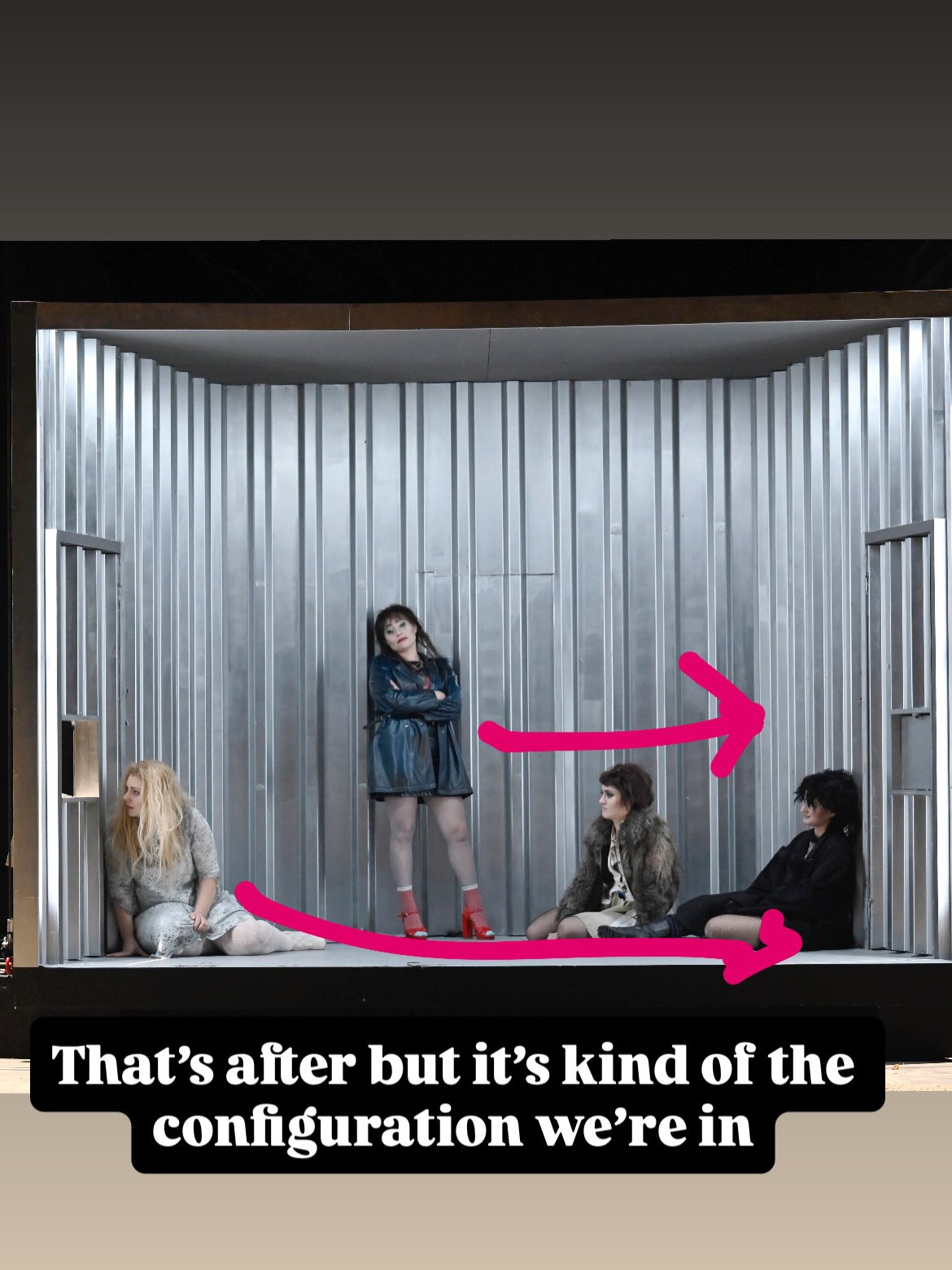 It was a revival, so we only had two weeks of rehearsals before opening 😱 I definitely felt less prepared than usual and that’s when stuff like that happens 🥲
Anyway the story entertained my nephew so that all that matters 🥰
📸 C Kaufhold
