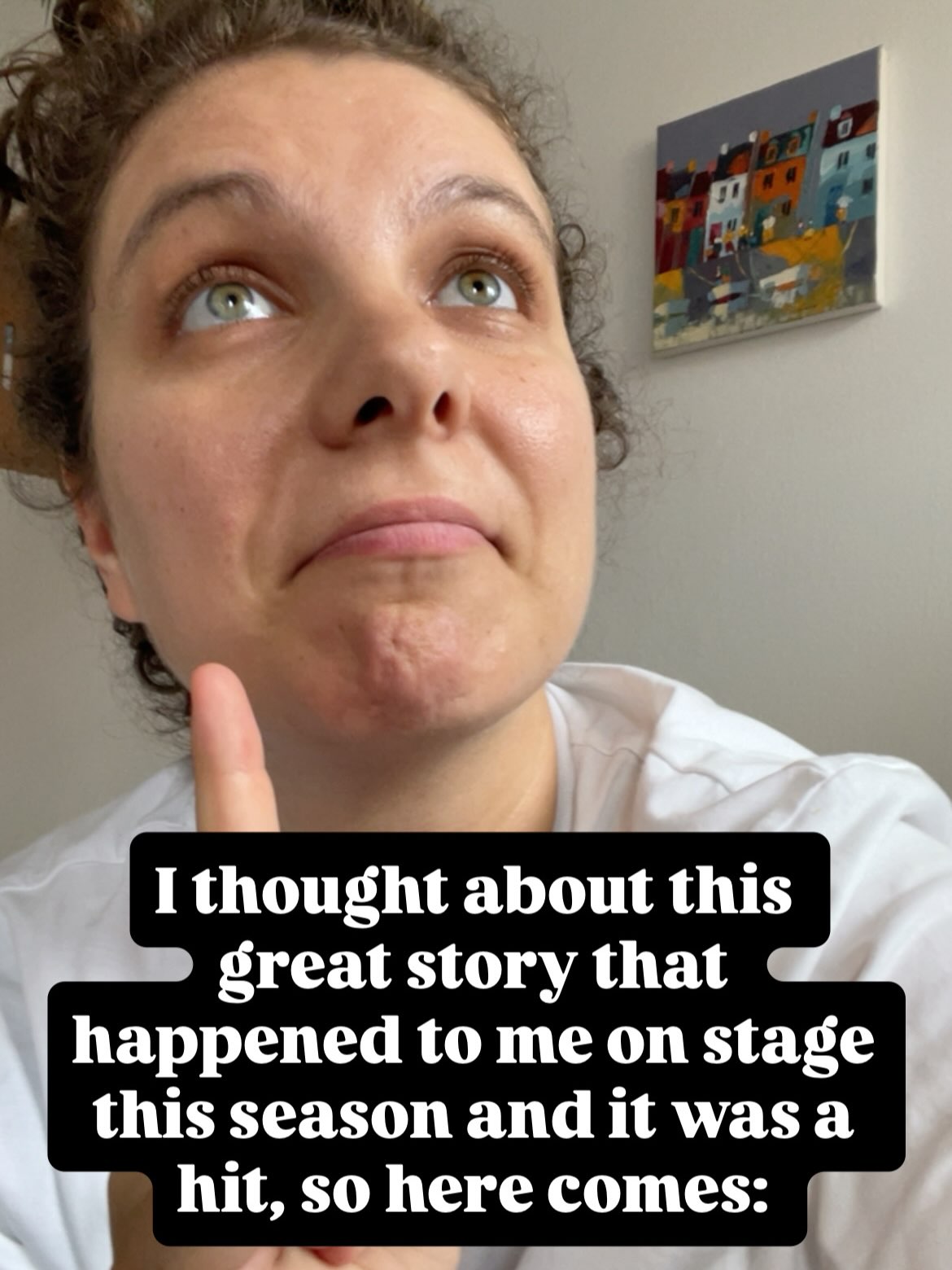 It was a revival, so we only had two weeks of rehearsals before opening 😱 I definitely felt less prepared than usual and that’s when stuff like that happens 🥲
Anyway the story entertained my nephew so that all that matters 🥰
📸 C Kaufhold